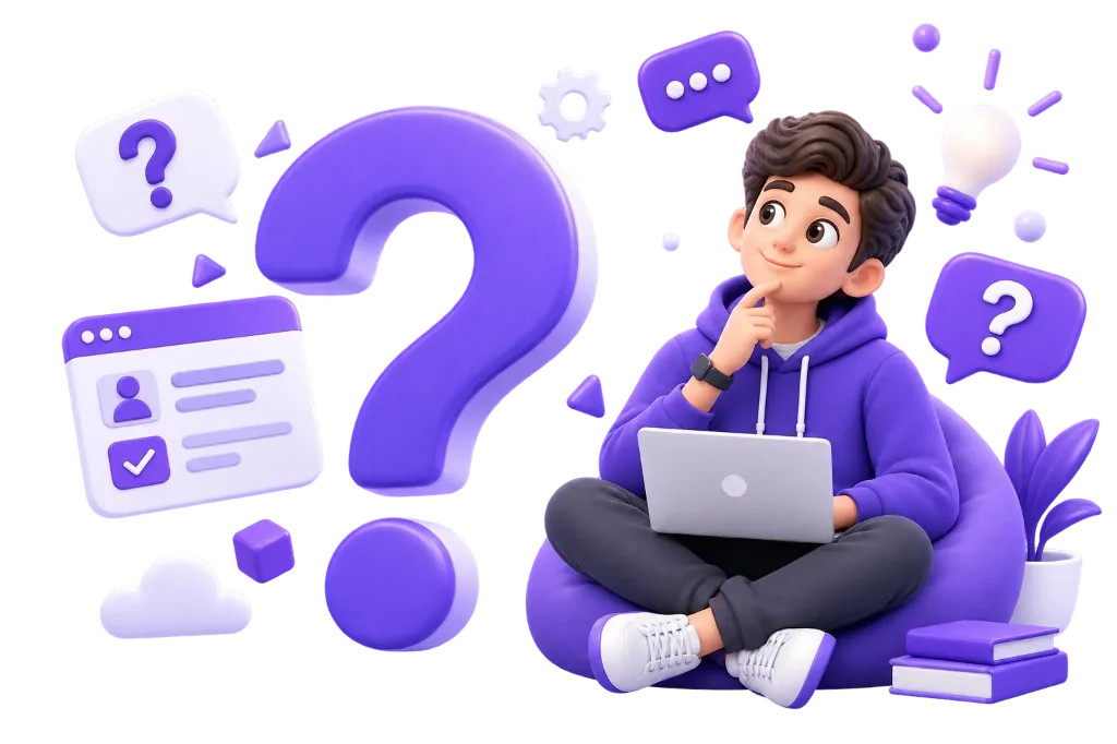 Growell FAQ Assistant 3D Character