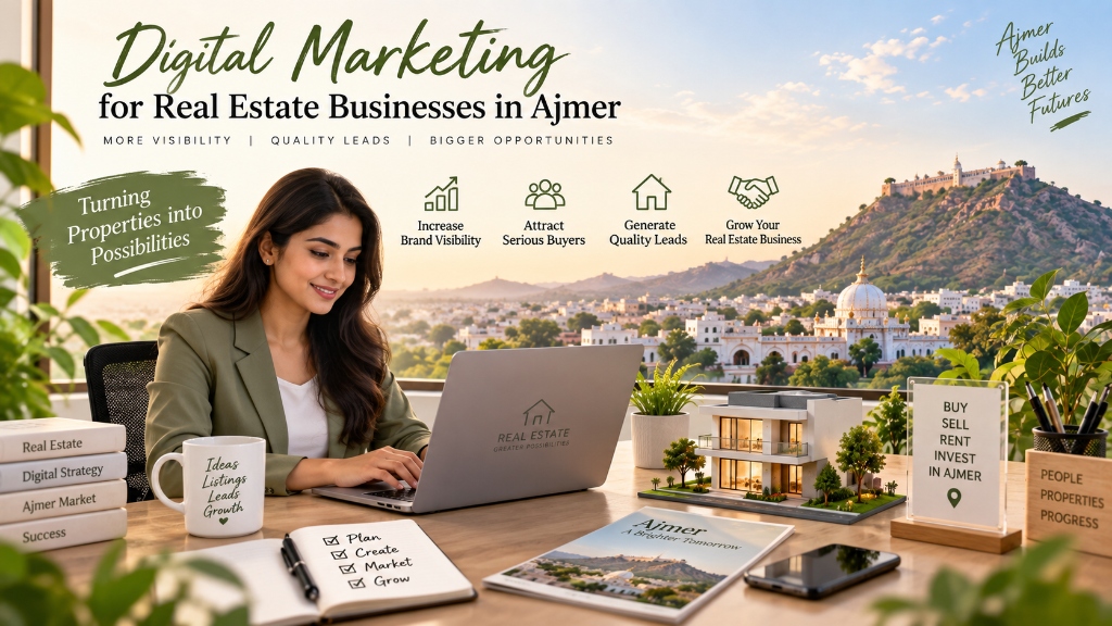 Digital Marketing for Real Estate Businesses in Ajmer