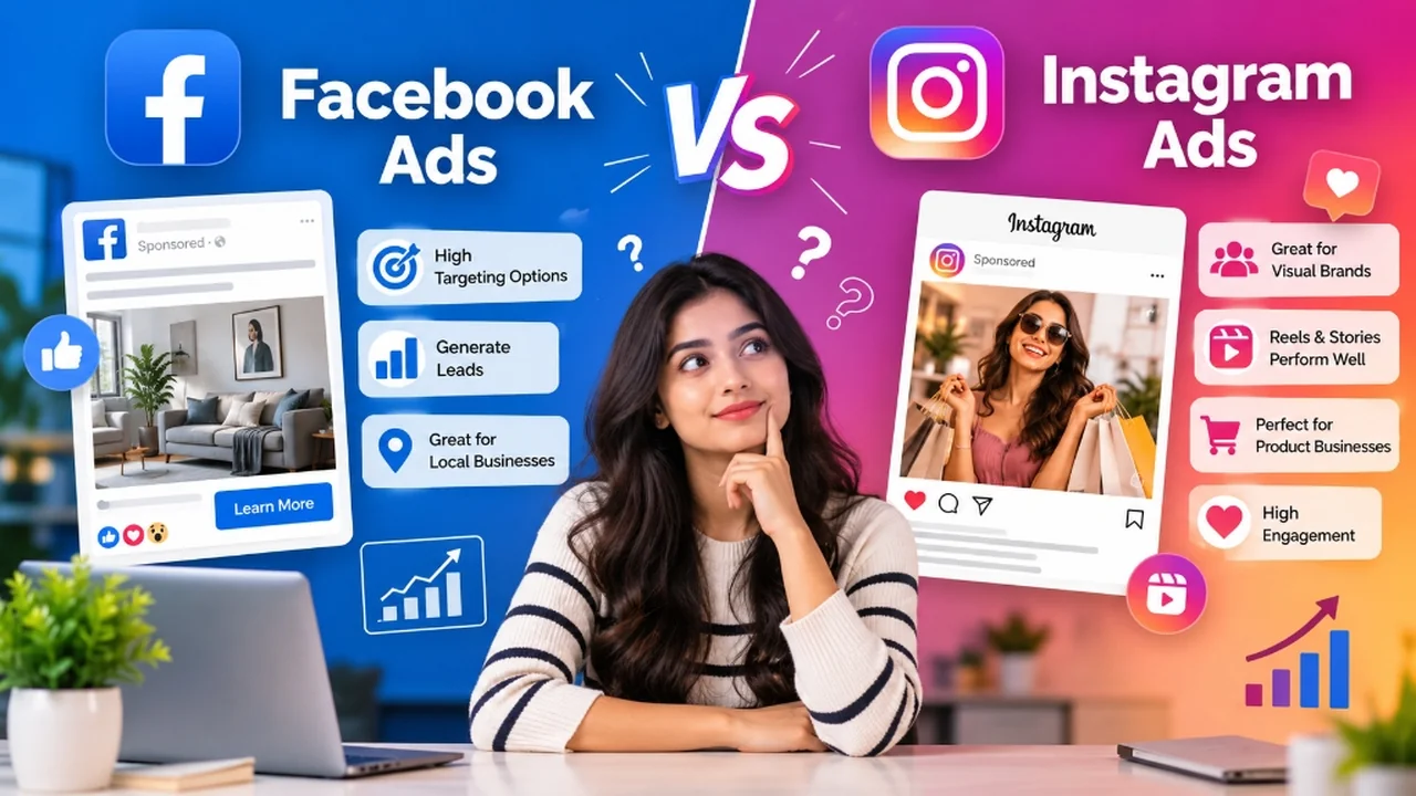 Facebook Ads vs Instagram Ads Comparison - Growell Marketing